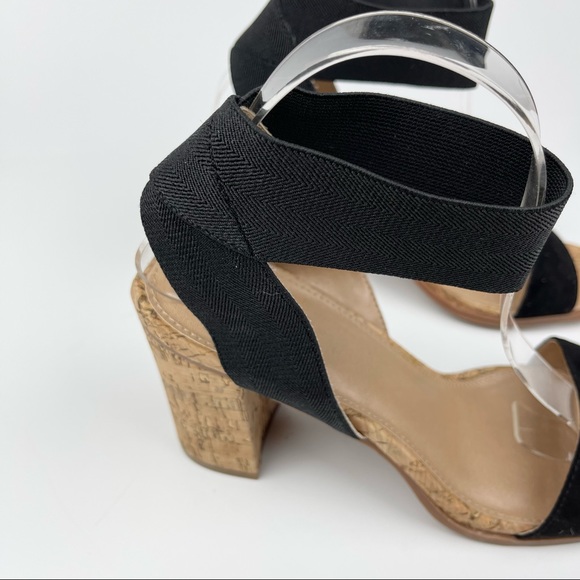 Maurices Hillary Ankle Strap Block Heel Sandal in Black - Picture 5 of 9